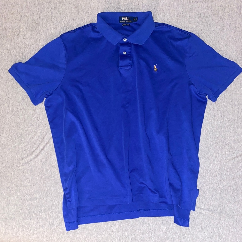 Ralph Lauren blue sport polo